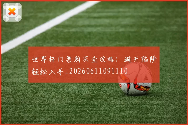 世界杯门票购买全攻略：避开陷阱轻松入手_20260611091110