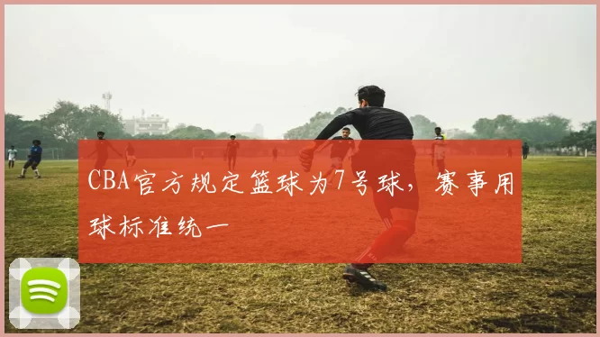 CBA官方规定篮球为7号球，赛事用球标准统一