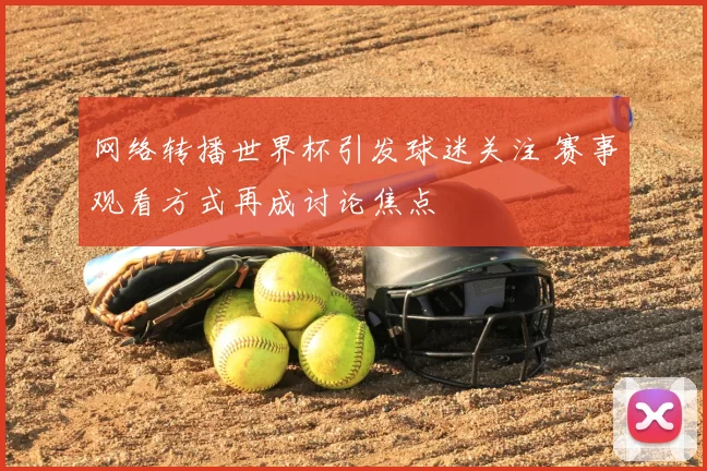 网络转播世界杯引发球迷关注 赛事观看方式再成讨论焦点