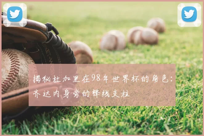 揭秘杜加里在98年世界杯的角色：齐达内身旁的锋线支柱