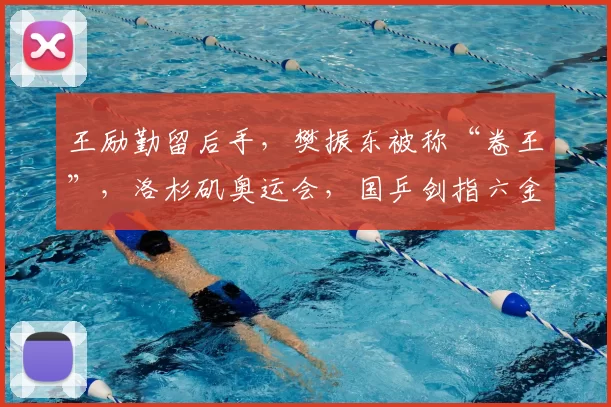 王励勤留后手，樊振东被称“卷王”，洛杉矶奥运会，国乒剑指六金