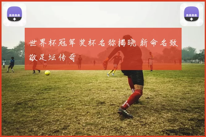 世界杯冠军奖杯名称揭晓 新命名致敬足坛传奇